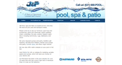 Desktop Screenshot of jandppools.com